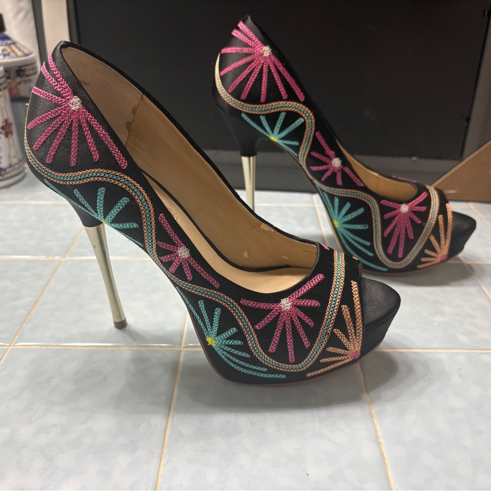 INC International Concepts Peep-Toe Heels